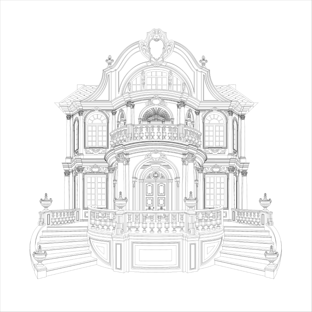 Projekti kuća u baroknom stilu, fotografije i cijene. Projekt barokne kuće