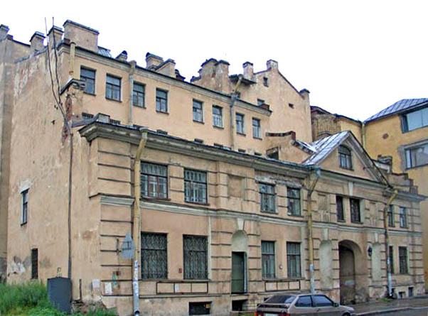 Фрагмент Литовского рынка. Жилой дом. До 2003 г.