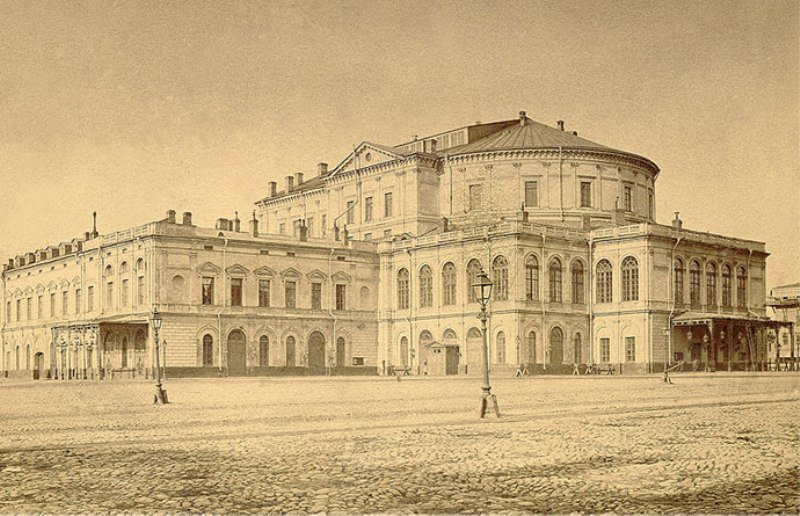 Мариинский театр до реконструкции 1885 года