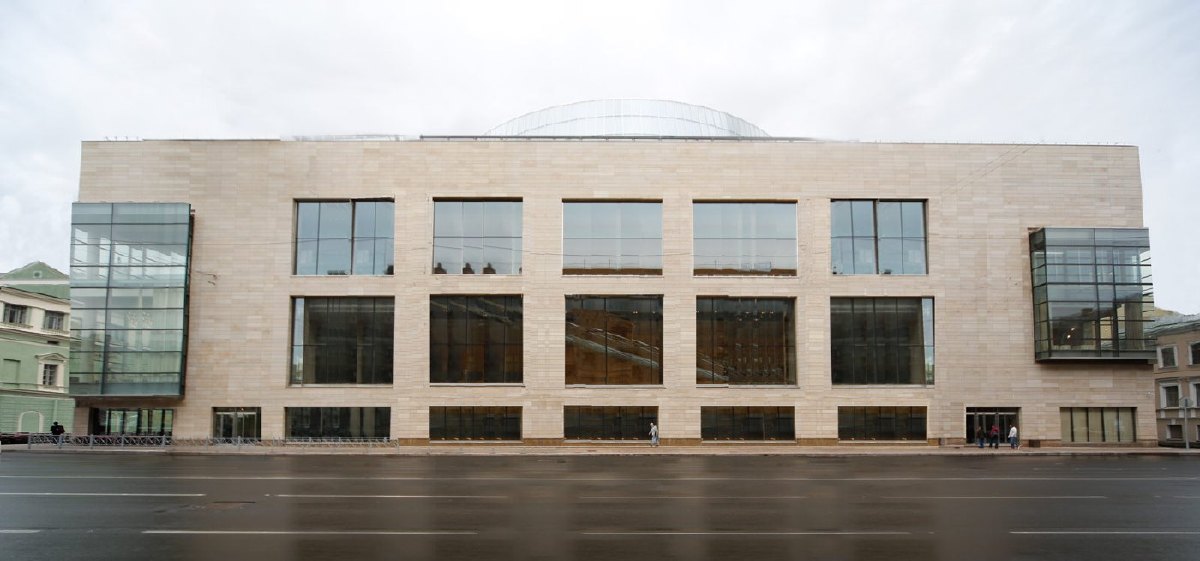 Новое здание Мариинского театра Мариинка 2 приведение в порядок