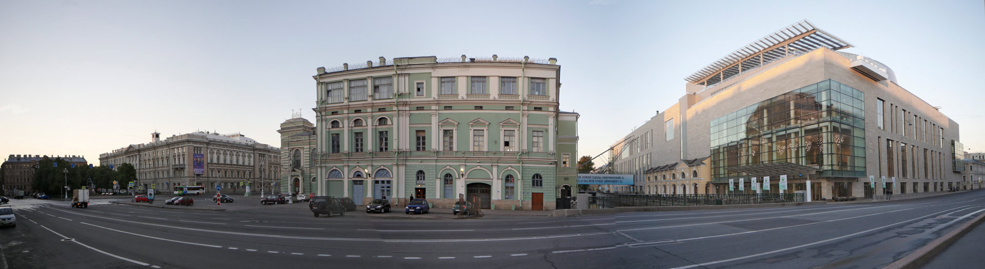 Театральная пл.  Санкт-Петербург, Реконструкция фасада Мариинки 2