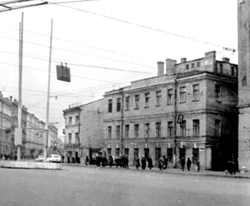 Владимирское уездное училище. Владимирский пр., д.21.
1967-1970 гг.